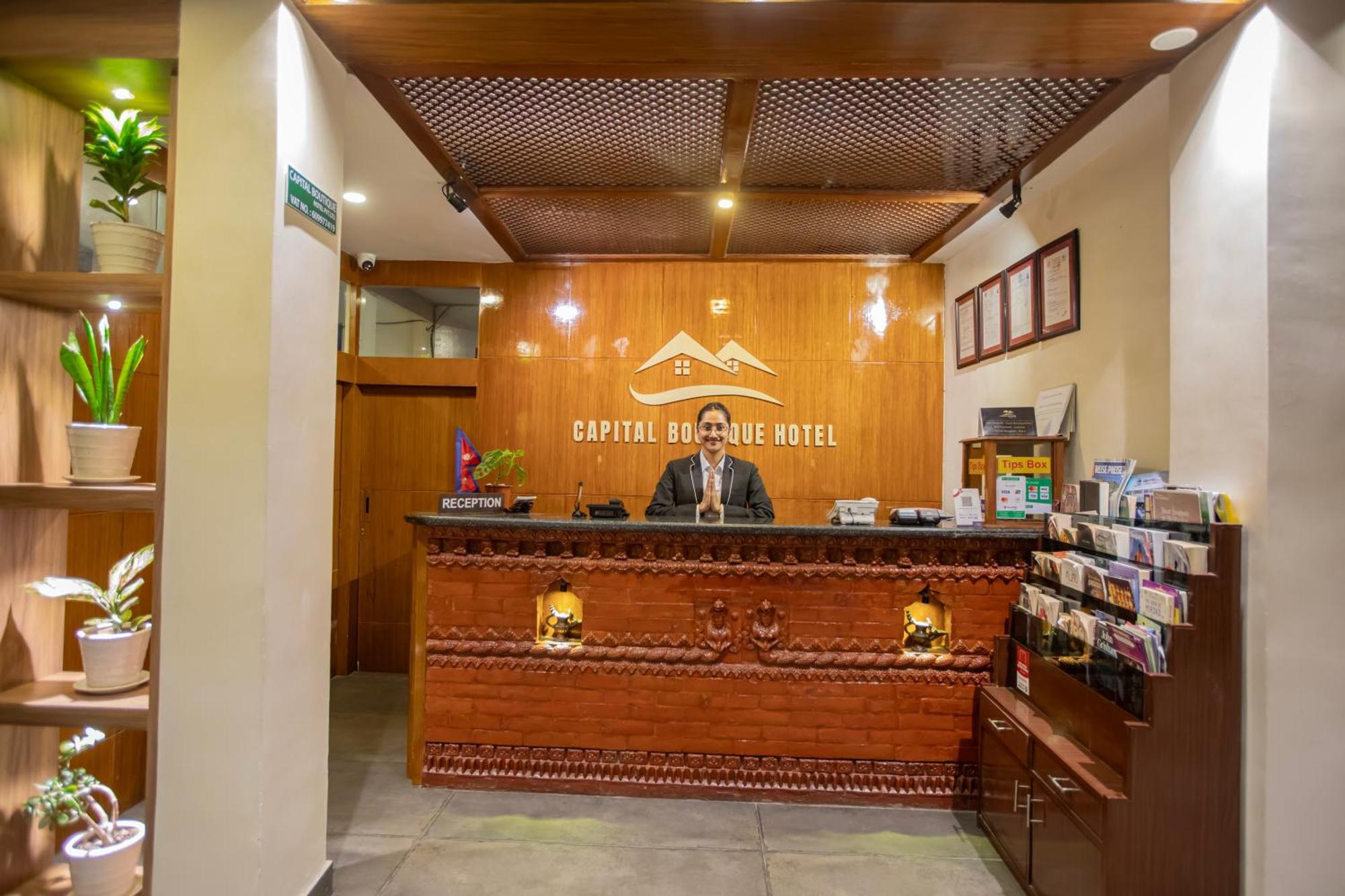 Capital Boutique Hotel Катманду Экстерьер фото